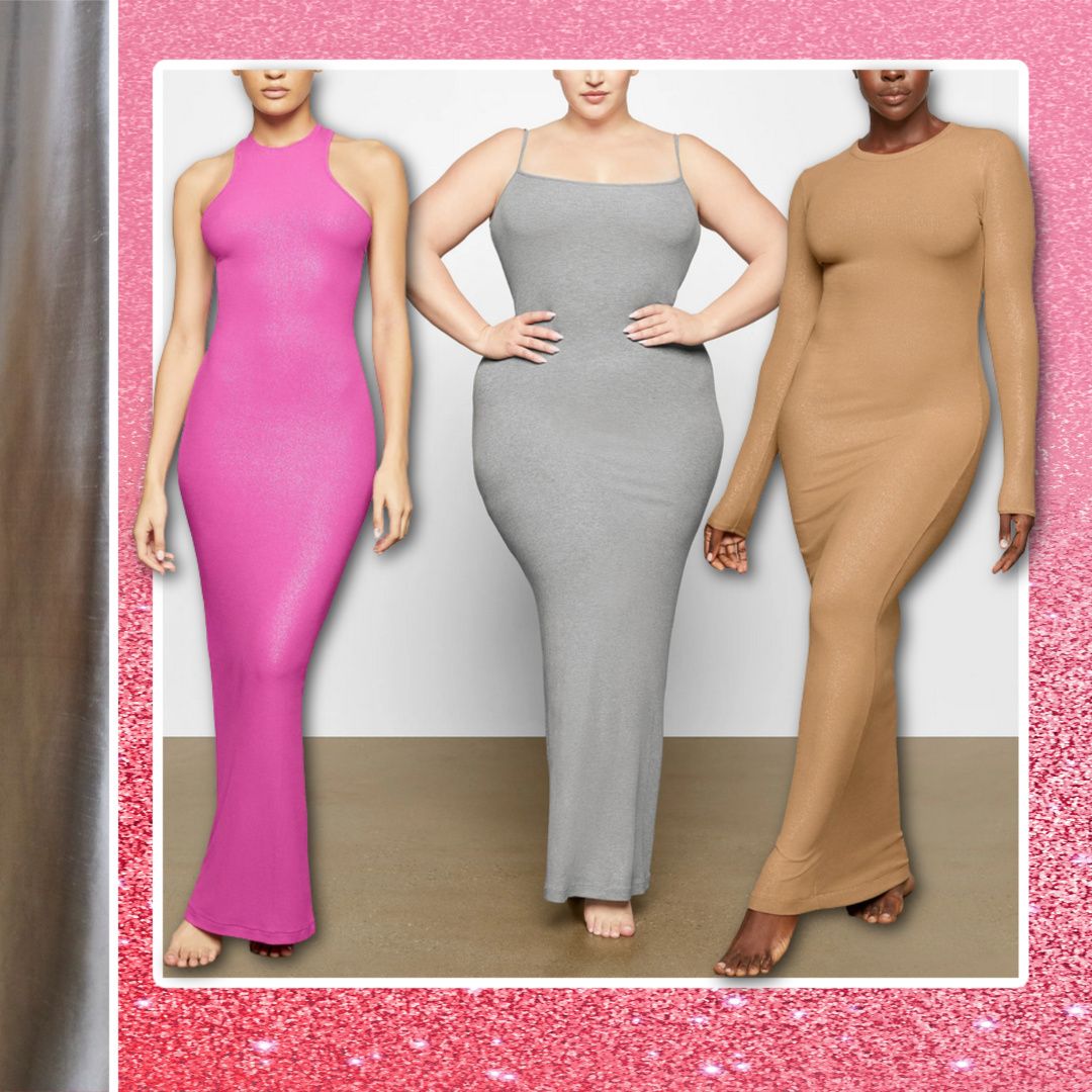 Kim Kardashian's Skims soft lounge dresses are rarely on sale - get one for just $48