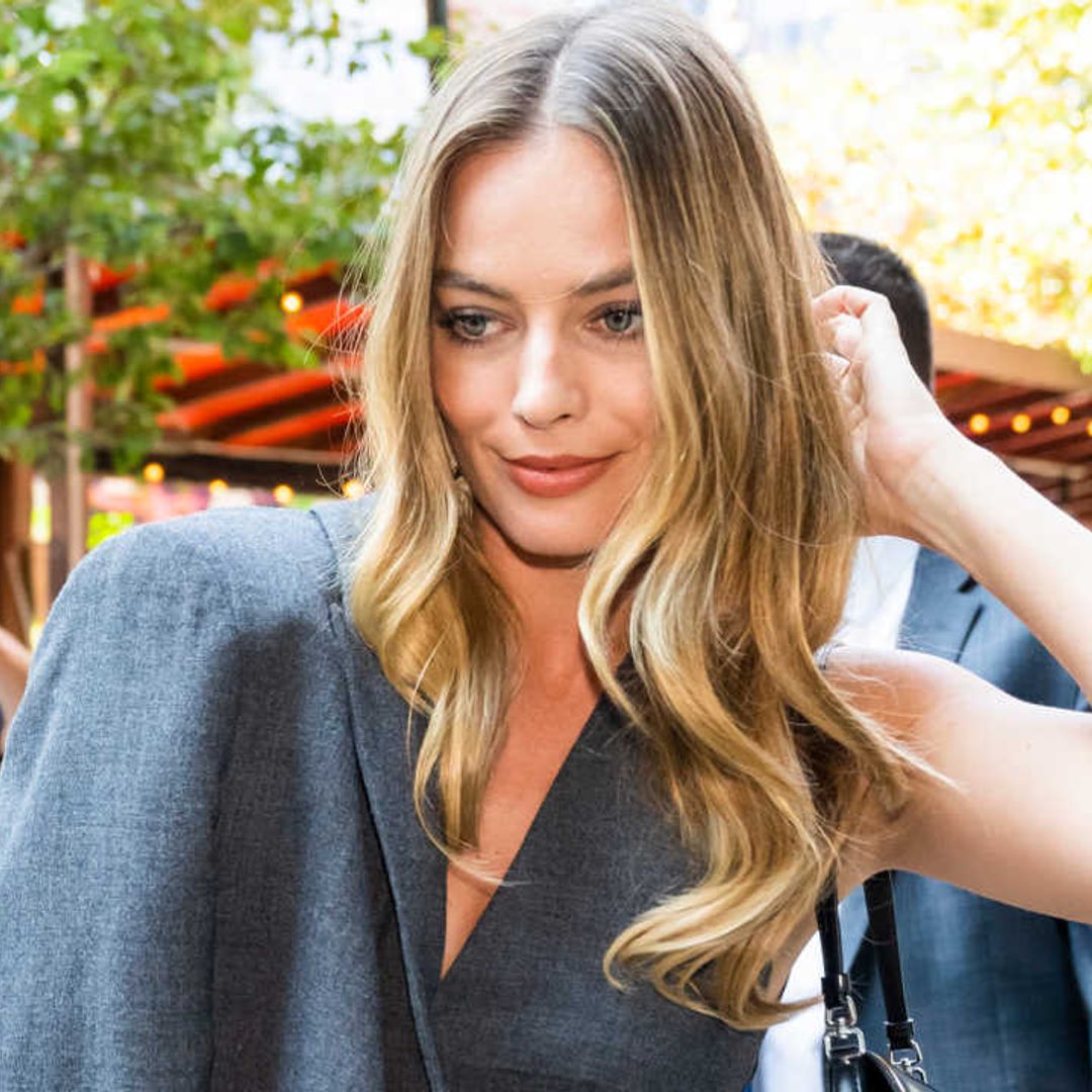 Margot Robbie's on-trend Mango suit is exactly what we need in our autumn wardrobes