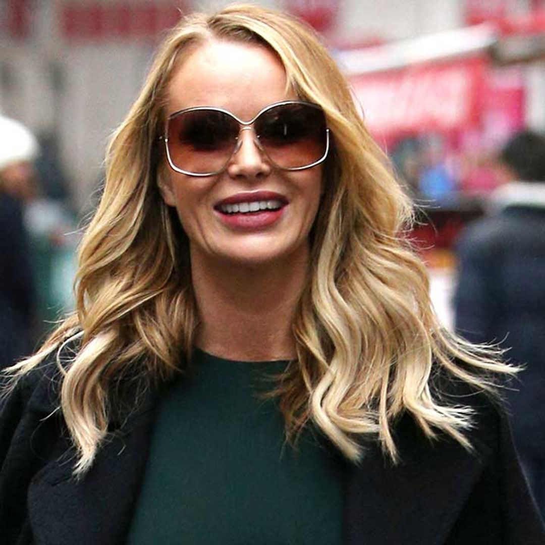 Amanda Holden just wore the perfect winter knit dress