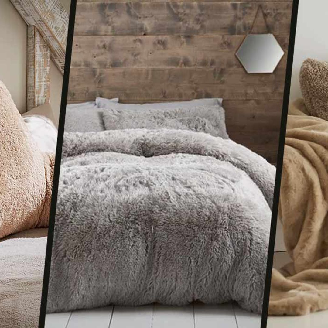 Fleece homeware that will help keep away the cold this winter