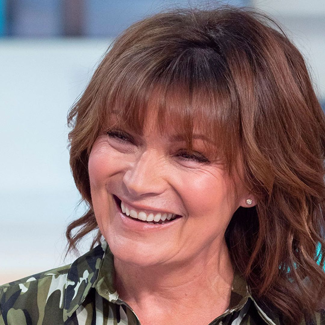 Lorraine Kelly stuns viewers in a khaki shirt dress ideal for everyday wear