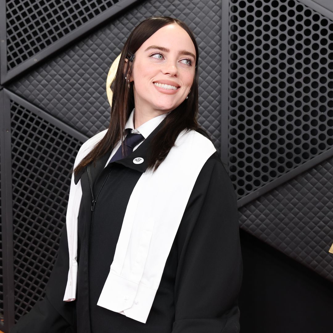 Billie Eilish sparks engagement rumors as she's joined by Nat Wolff at the Grammys