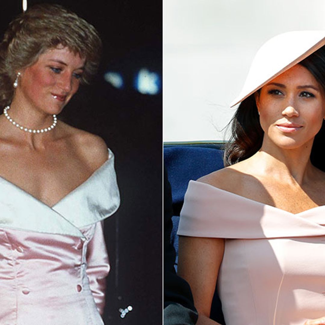 Meghan Markle paid tribute to Princess Diana with her Trooping the Colour dress, and we nearly missed it