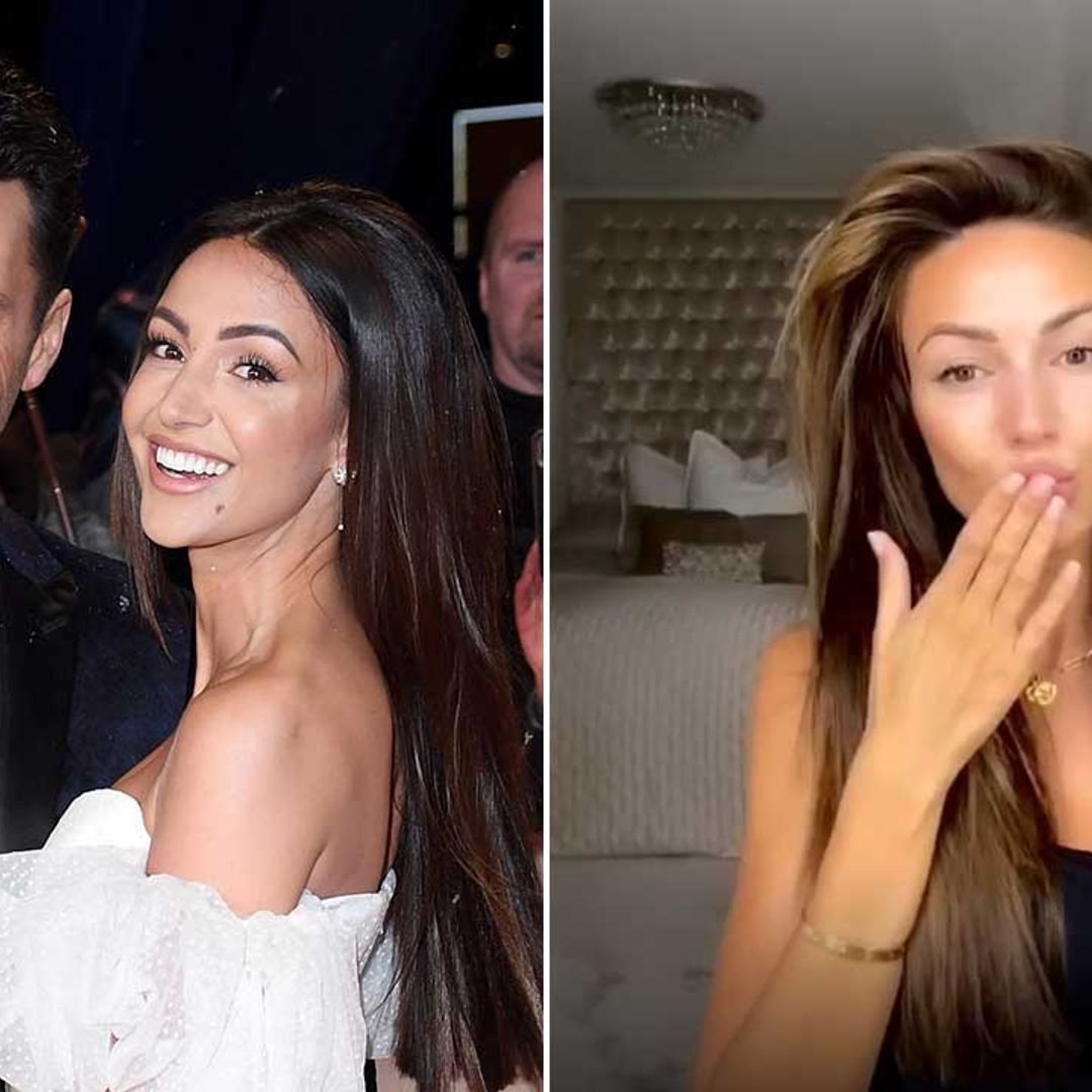 Michelle Keegan films inside incredible bedroom at £2million home with Mark Wright