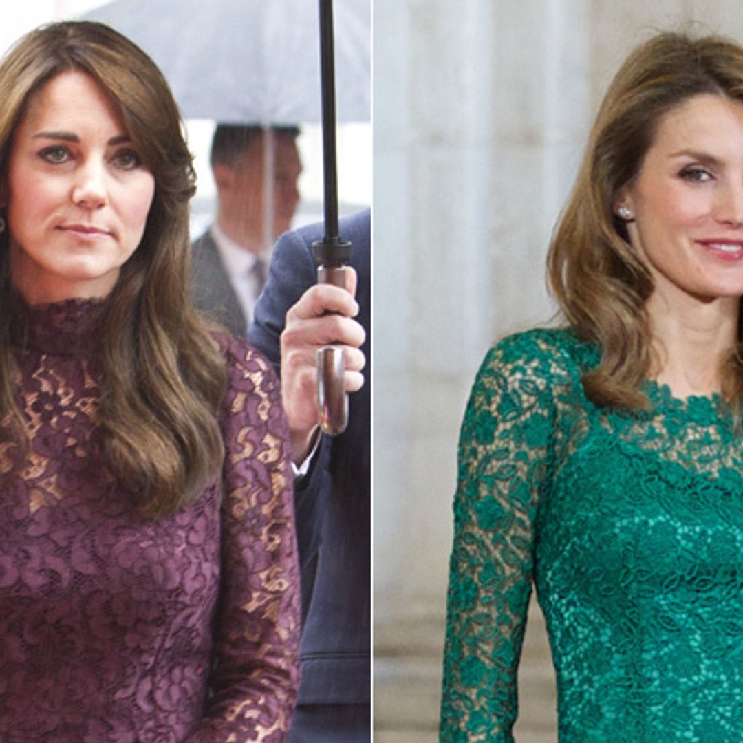 Kate Middleton and Queen Letizia of Spain: Royal style twins