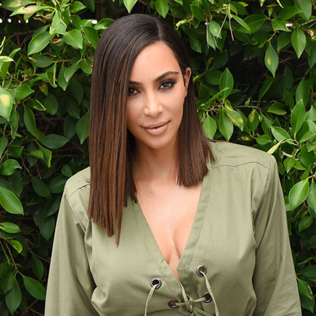 Kim Kardashian admits her new lob is actually a wig!