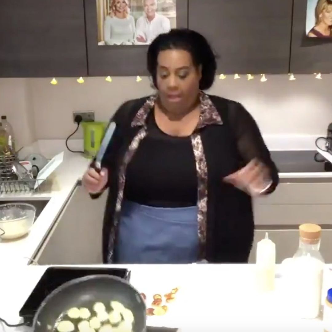 Alison Hammond has kitchen disaster while on This Morning 