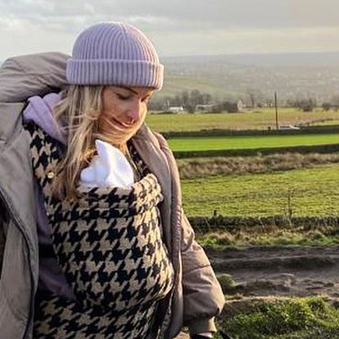 Helen Skelton shares glimpse at sweet ritual with her newborn baby