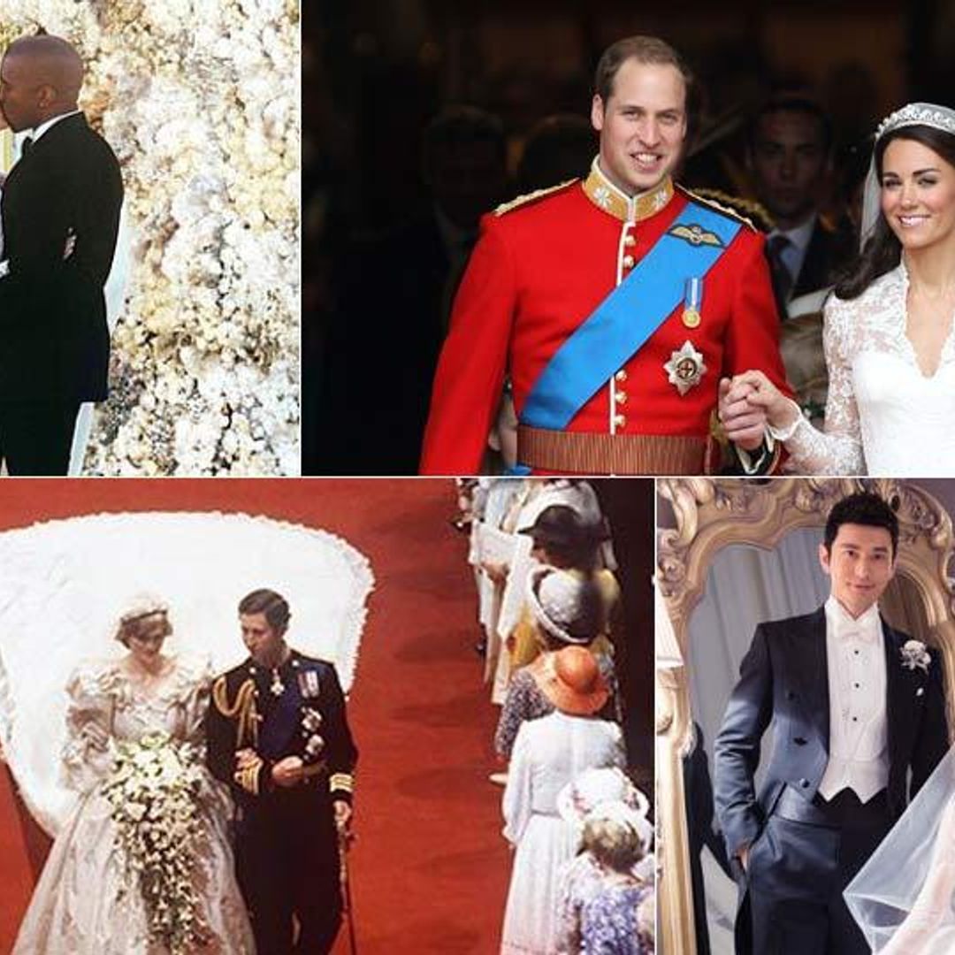 The most lavish celebrity weddings of all time