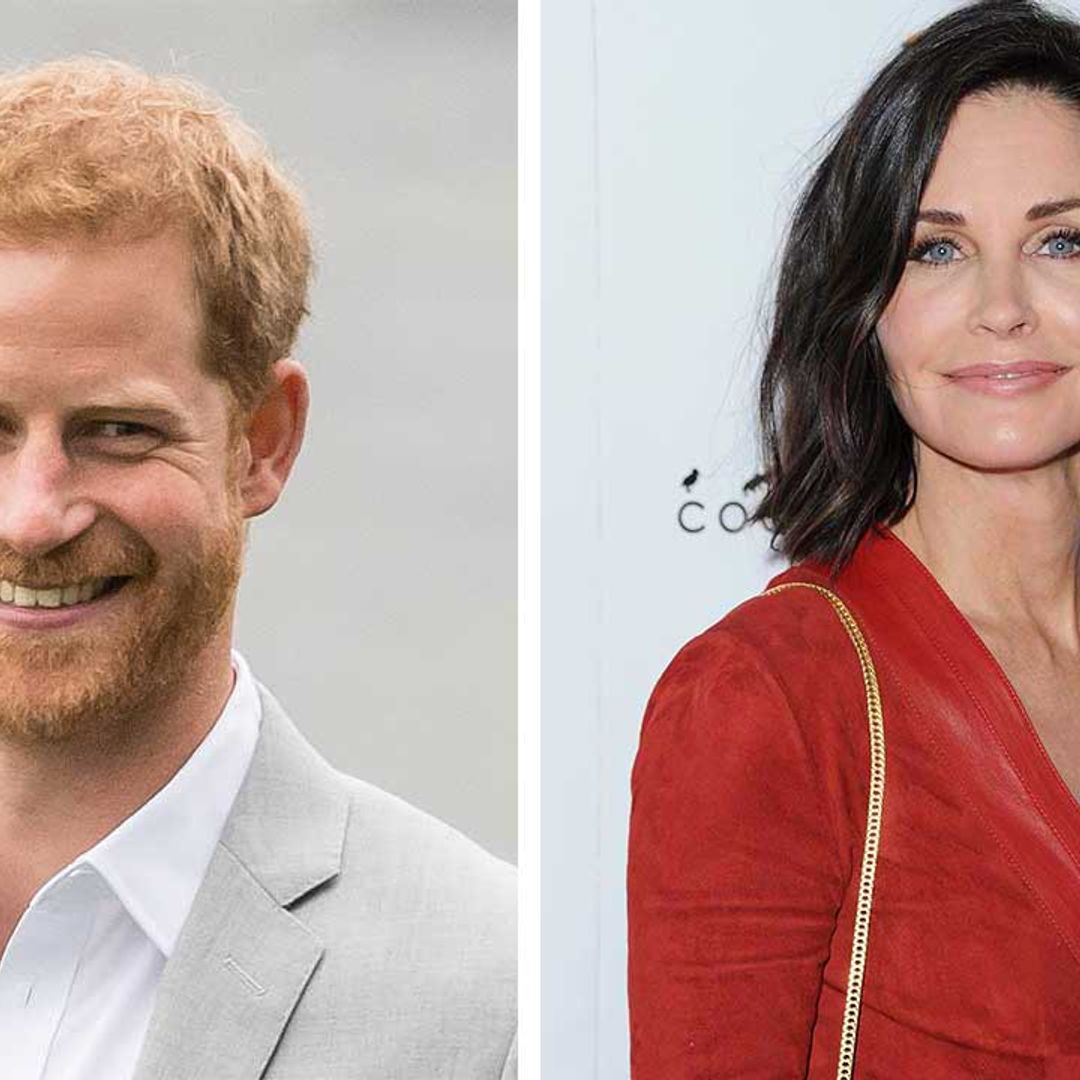 Friends star Courteney Cox opens up about her meeting with Prince Harry