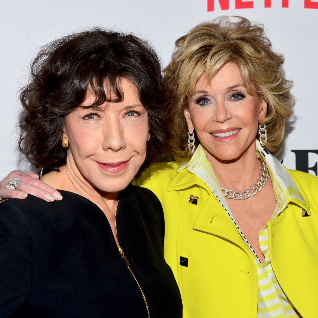 Actresses Lily Tomlin (L) and Jane Fonda arrive at the premiere of Netflix's "Grace and Frankie" at the Regal Cinemas L.A. Live on April 29, 2015 in Los Angeles, California.