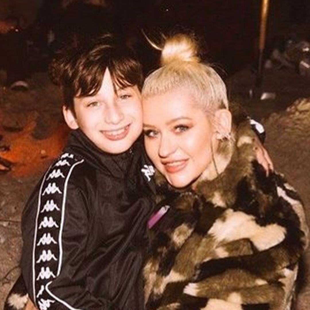 Christina Aguilera reveals show-stopping cakes for son’s birthday
