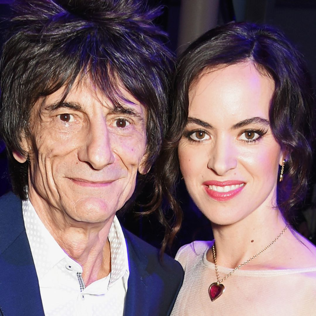 Ronnie Wood shares rare wedding picture with glam wife – wait 'til you see her heartfelt bridal outfit