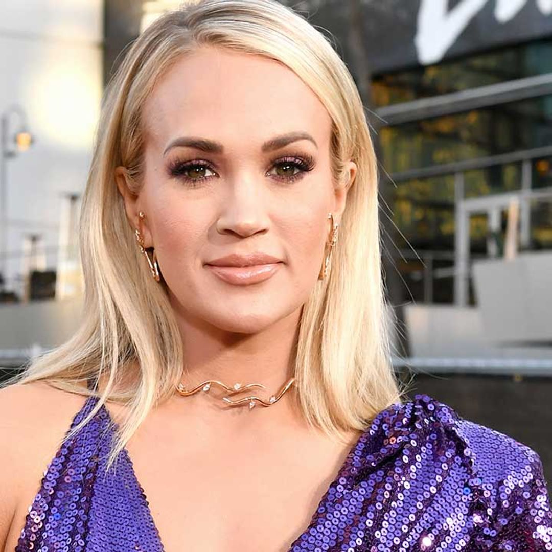 Carrie Underwood shows off seriously toned legs in tiny shorts amid family shake-up