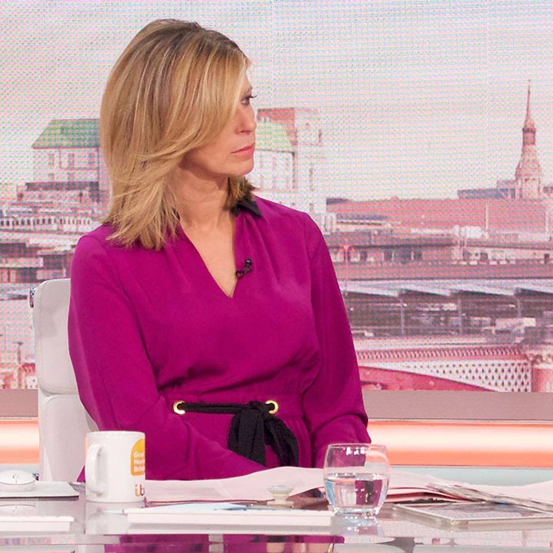 Kate Garrawary wows Good Morning Britain viewers in the perfect purple dress