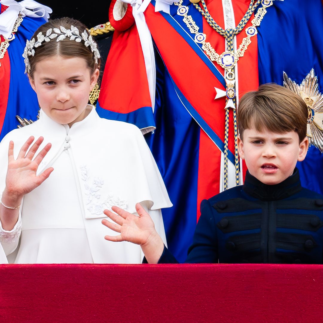 Princess Charlotte was gifted a crown during secret Strictly visit - and Prince Louis had the best reaction