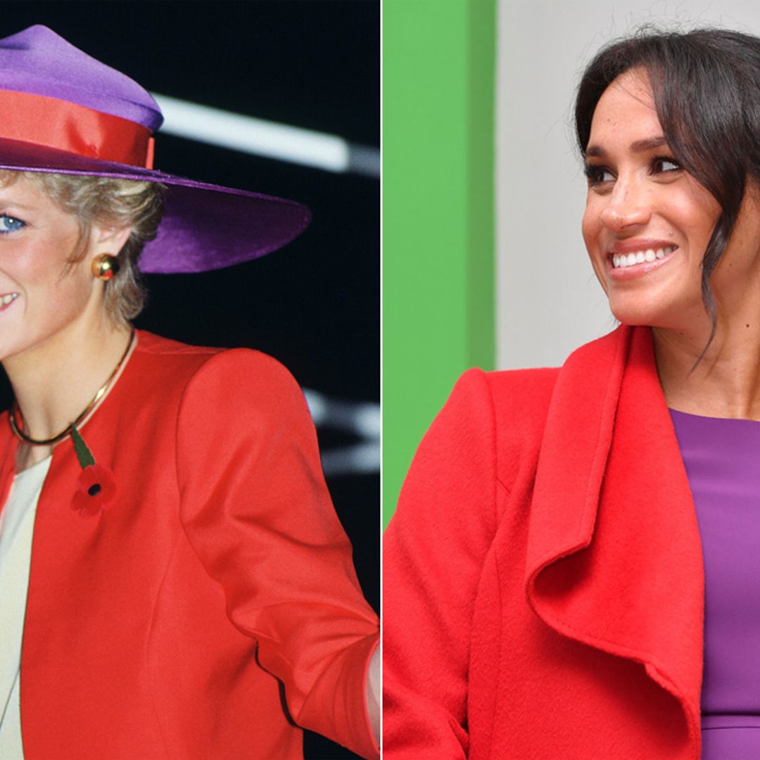 All the times Meghan Markle has paid tribute to Princess Diana