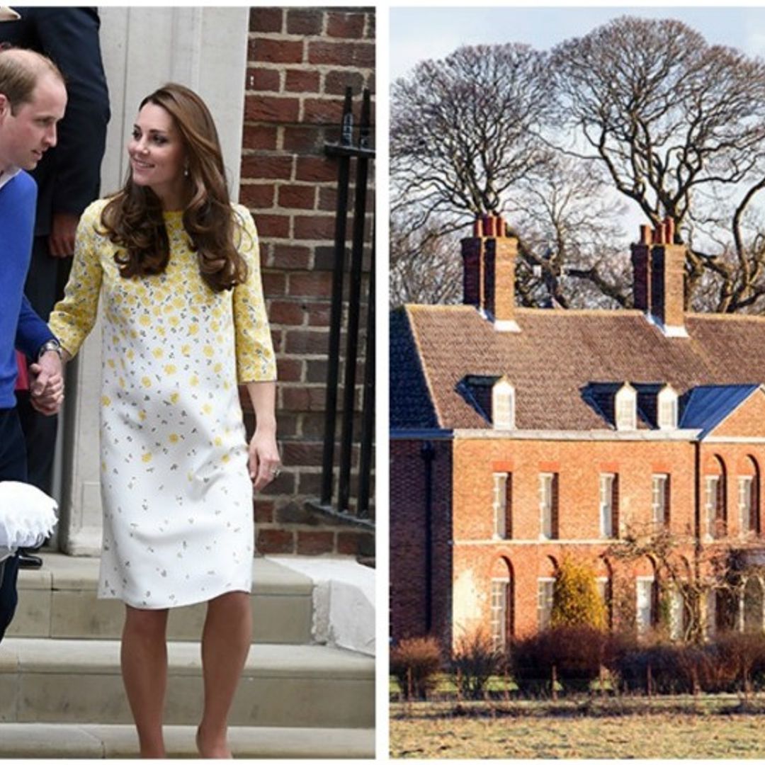 William and Kate expected to head to Anmer Hall today