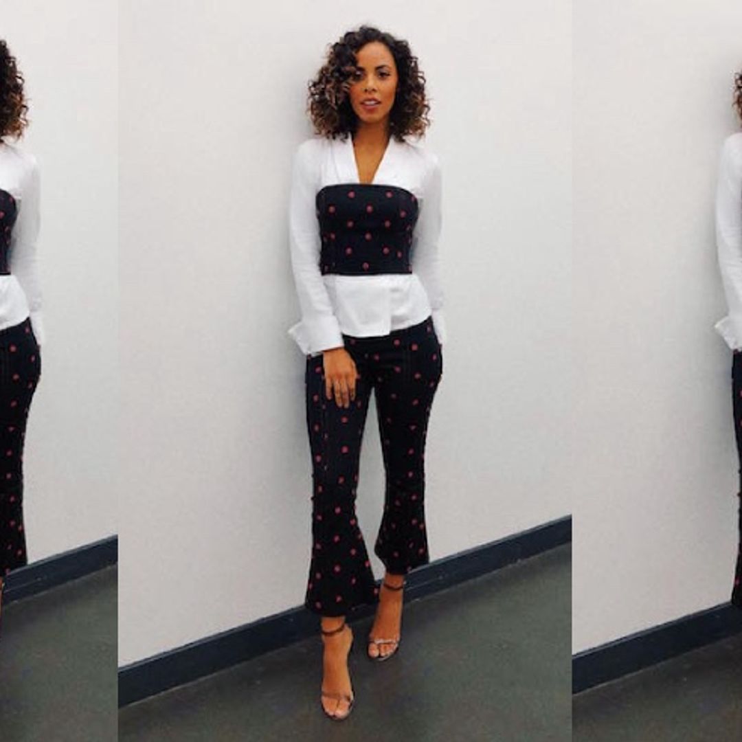 Rochelle Humes just wore her best outfit yet on Lorraine – and we know where it's from