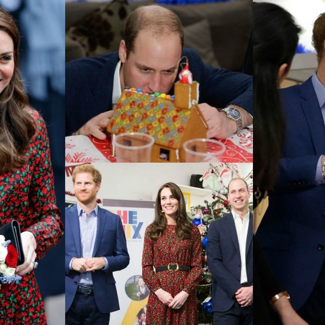 Prince William, Kate Middleton and Prince Harry spread holiday cheer: All the highlights from their pre-Christmas party