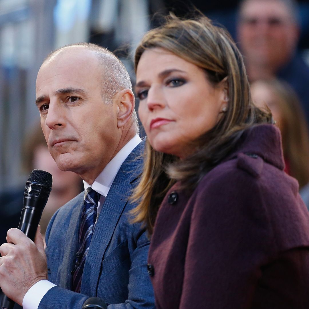 The person behind Savannah Guthrie and Matt Lauer's reunion as Today Show stars come together on special day