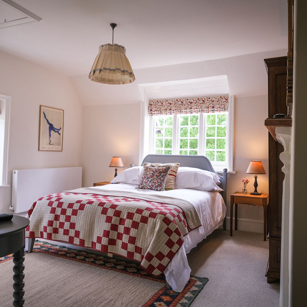 bedroom shot at Challens Yarde