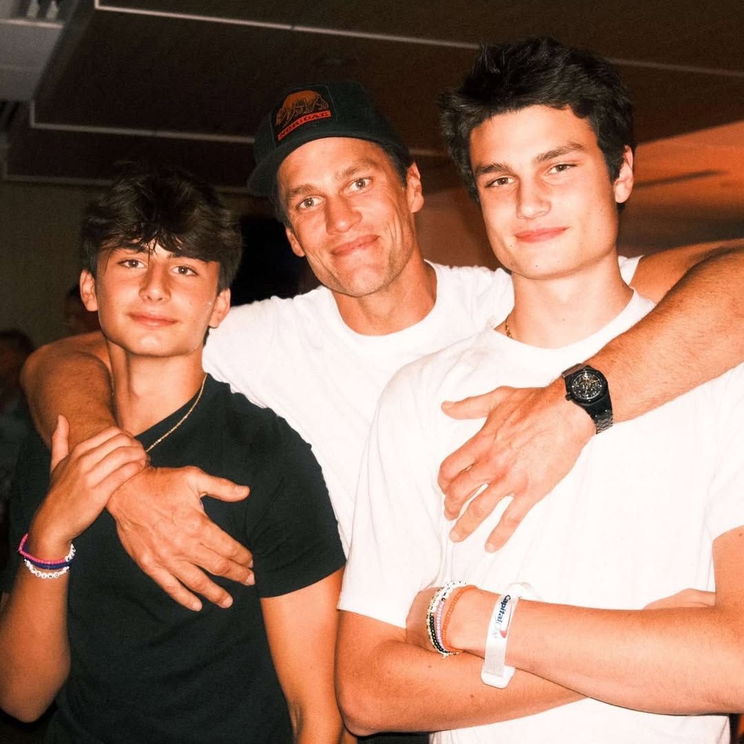 Tom Brady's son is his older half-brother's twin on 15th birthday