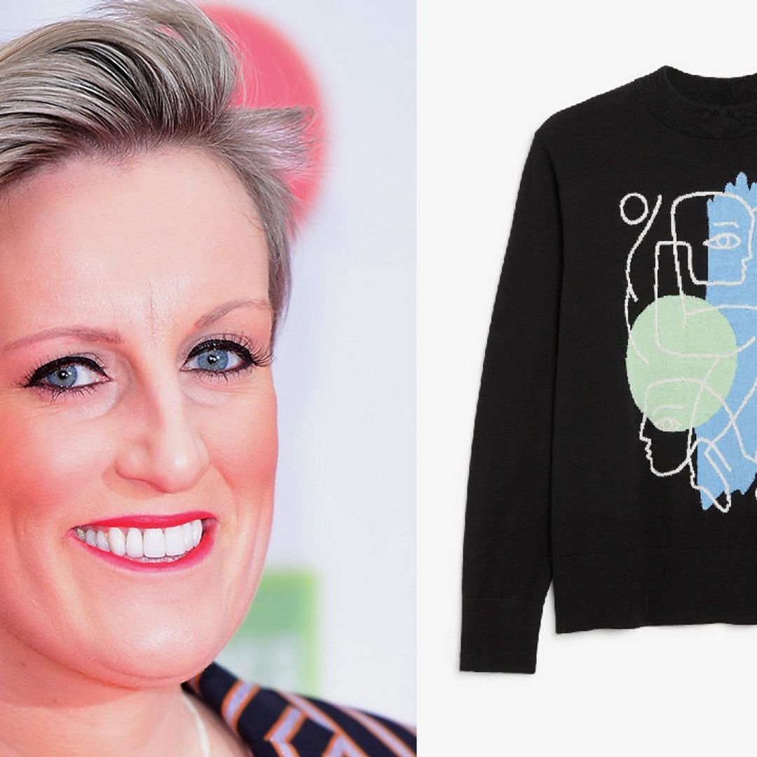 Steph McGovern's chic statement jumper costs just £20