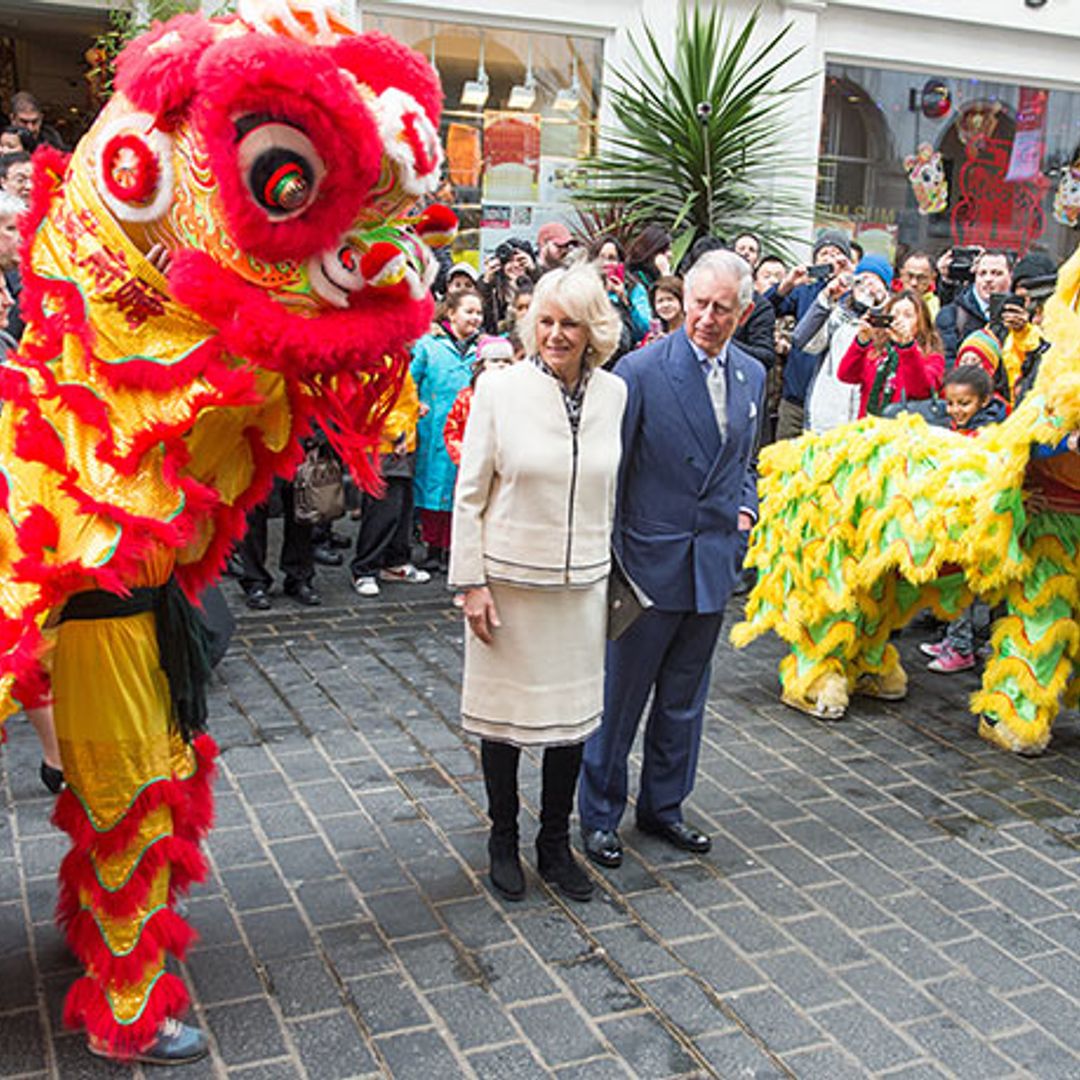 Prince Charles and Camilla visit Chinatown to celebrate Chinese New Year