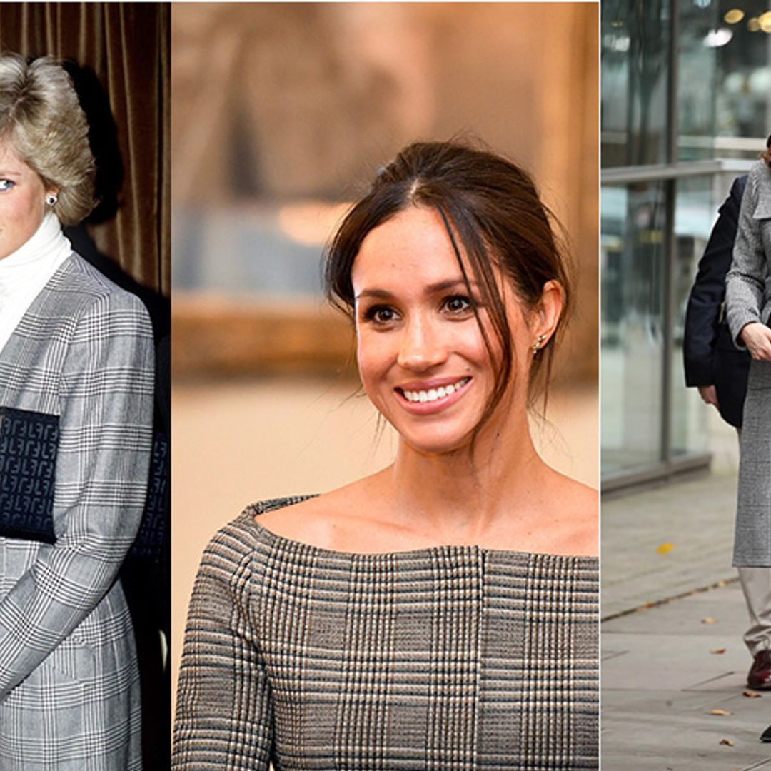 The trend worn by Duchess Kate, Princess Diana and Meghan Markle