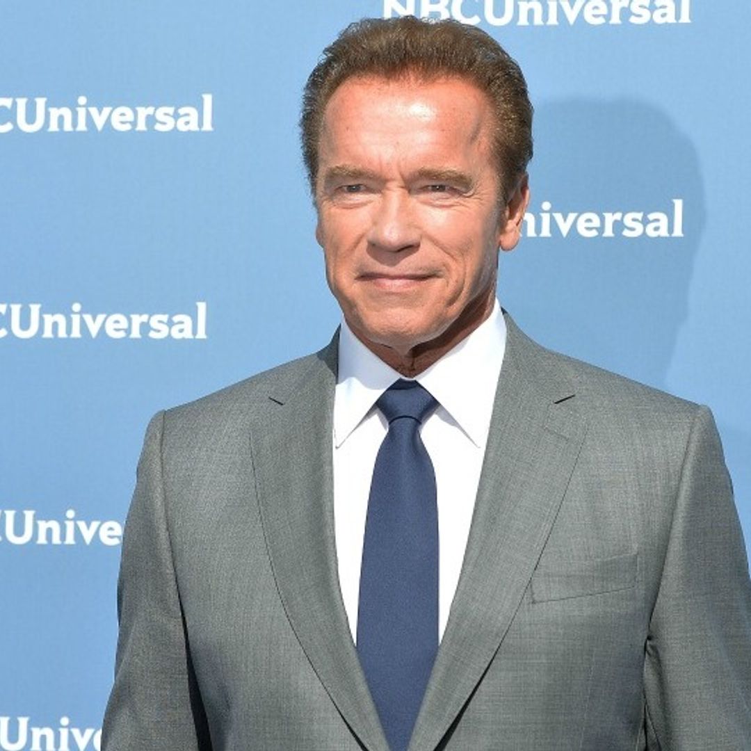 Find out what happens when Arnold Schwarzenegger comes face to face with an elephant on safari