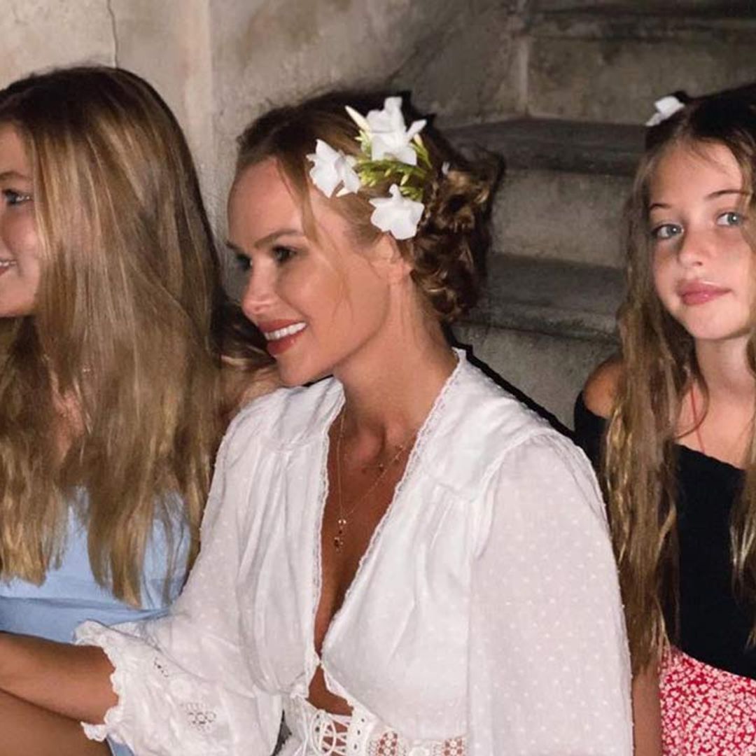 Amanda Holden delights with unseen childhood photos of her daughters