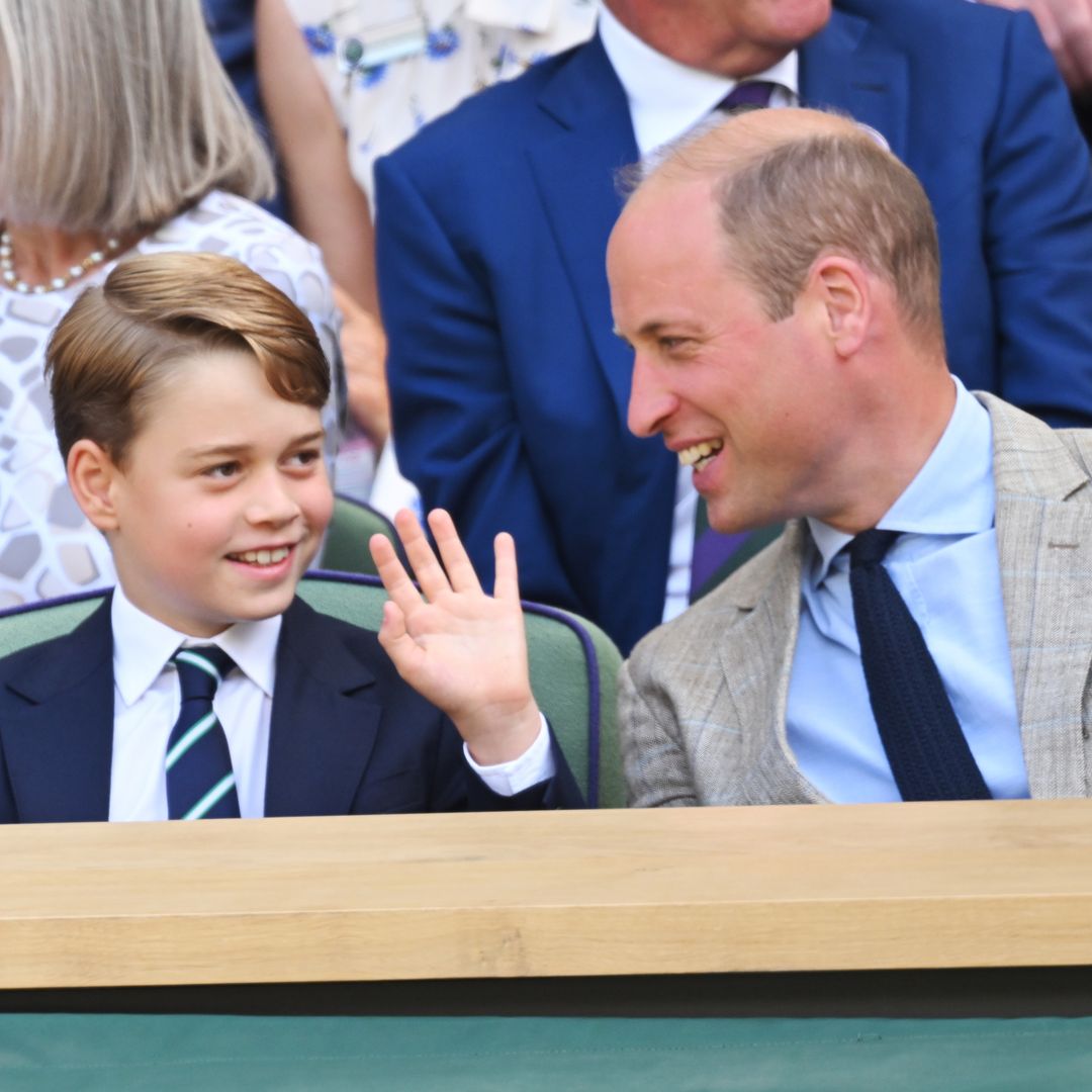 Prince George is the spitting image of his father Prince William in unearthed photo