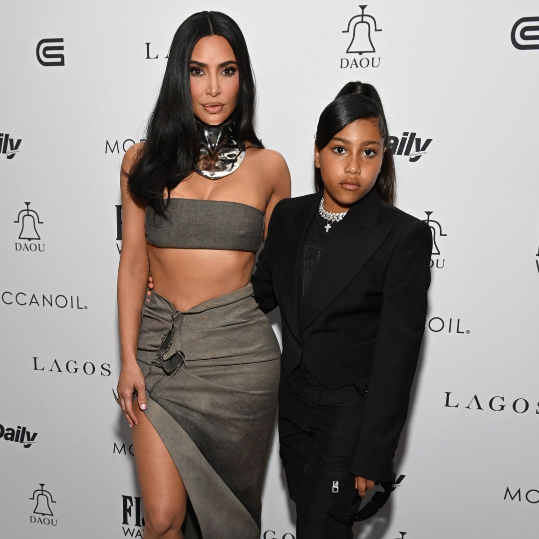 Kim Kardashian's daughter North, 12, looks just like aunt Kourtney in new photo with all three siblings