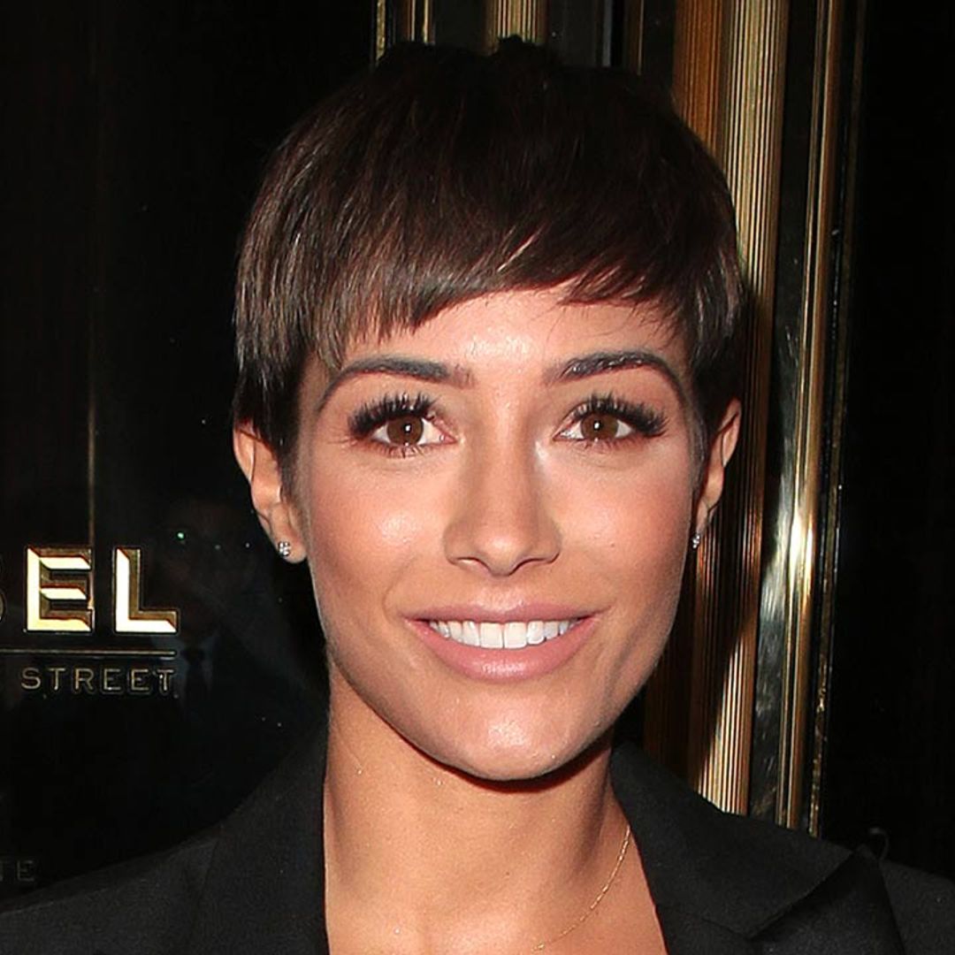 Frankie Bridge's silver sparkly co-ord is the best party outfit - and it's only £65
