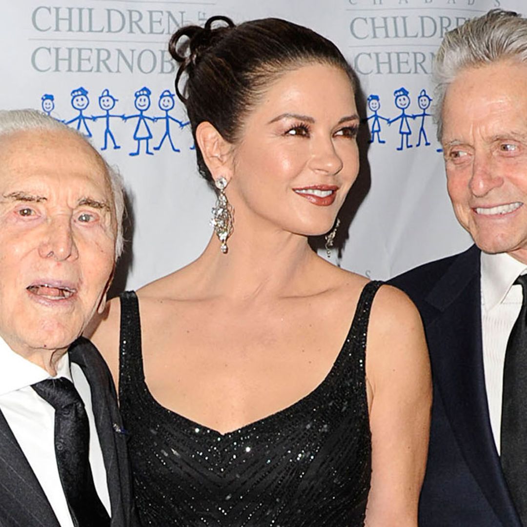 Catherine Zeta-Jones and Michael Douglas pay emotional tribute to Kirk Douglas on first anniversary of his death
