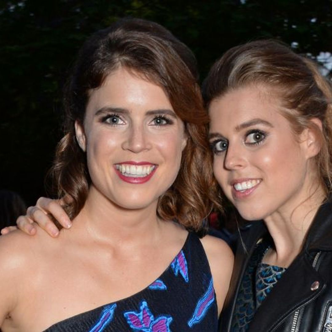 Princess Eugenie shares special moment with sister Beatrice before royal wedding