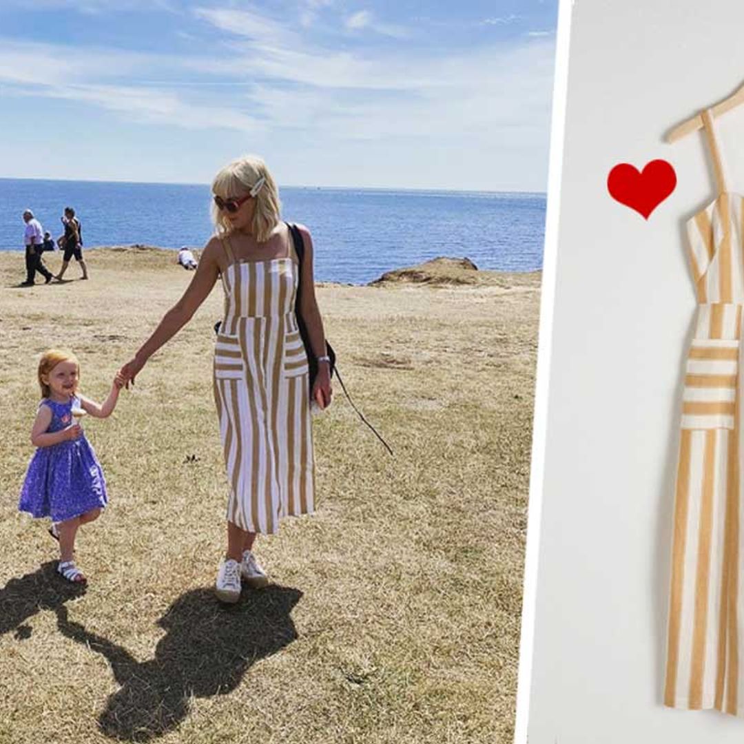 Call the Midwife's Helen George rocks dress Meghan Markle would love during dreamy seaside staycation