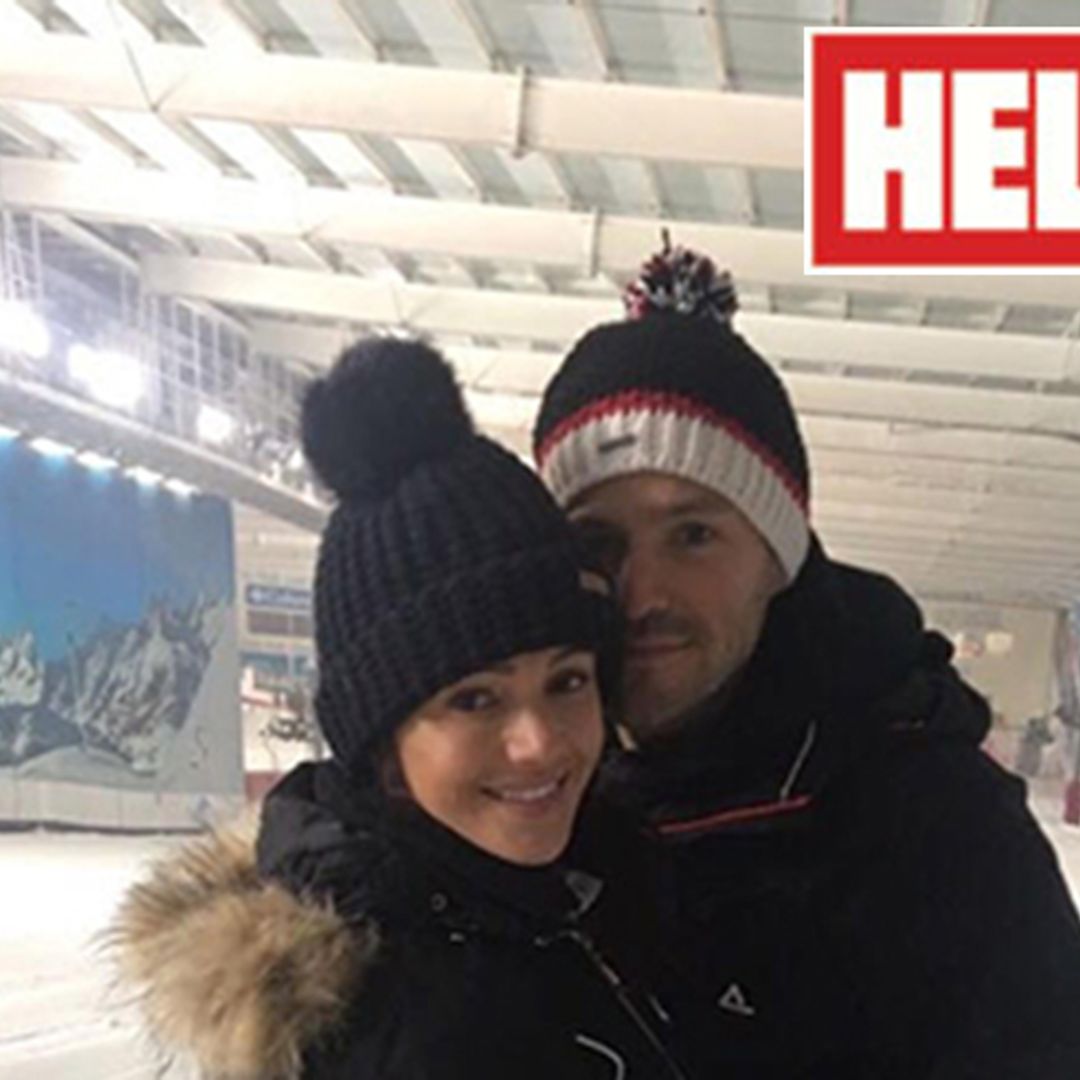 Michelle Keegan and Mark Wright are learning to ski – see the photos!