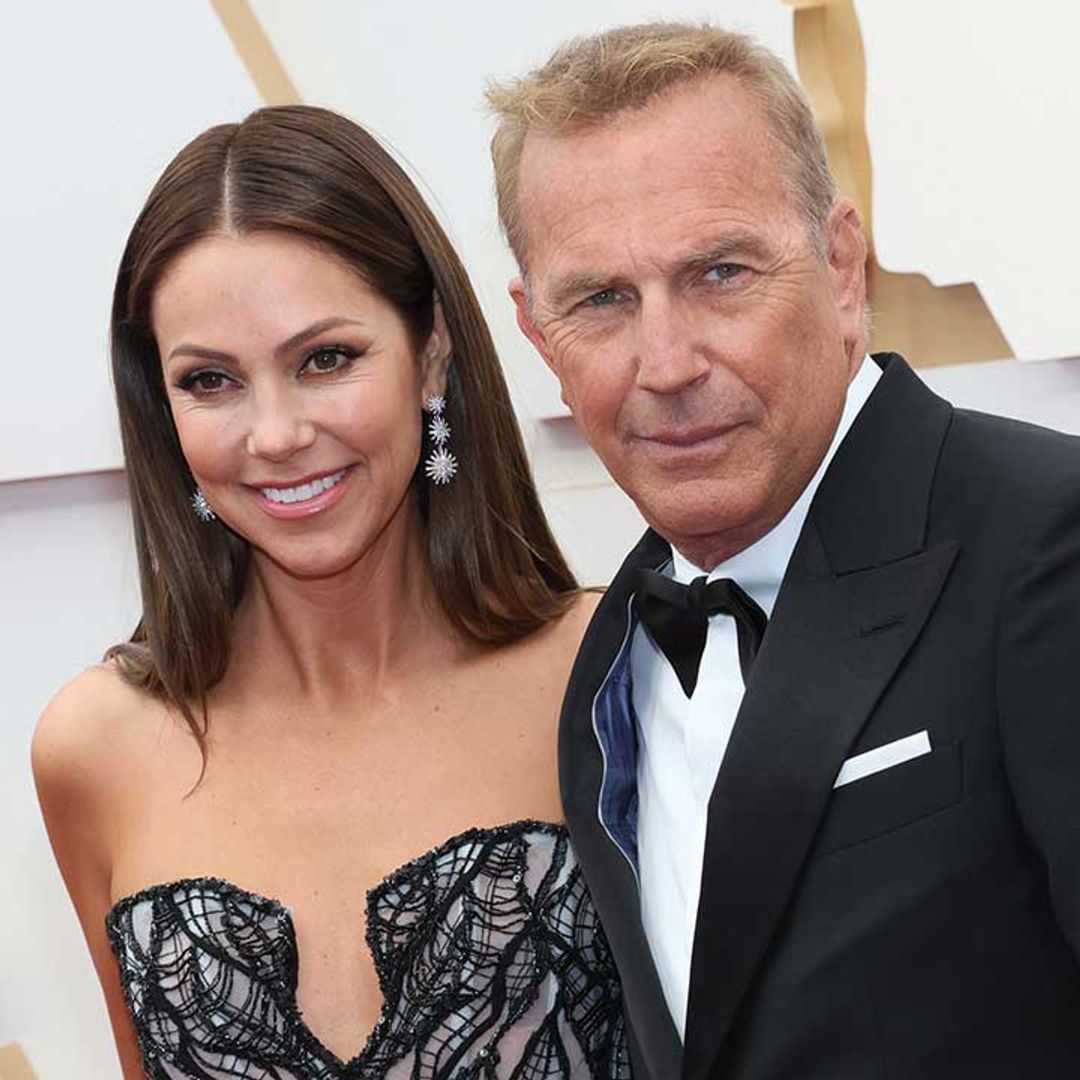 Kevin Costner's wife wows in dreamy dress in rare appearance with husband at Oscars 2022
