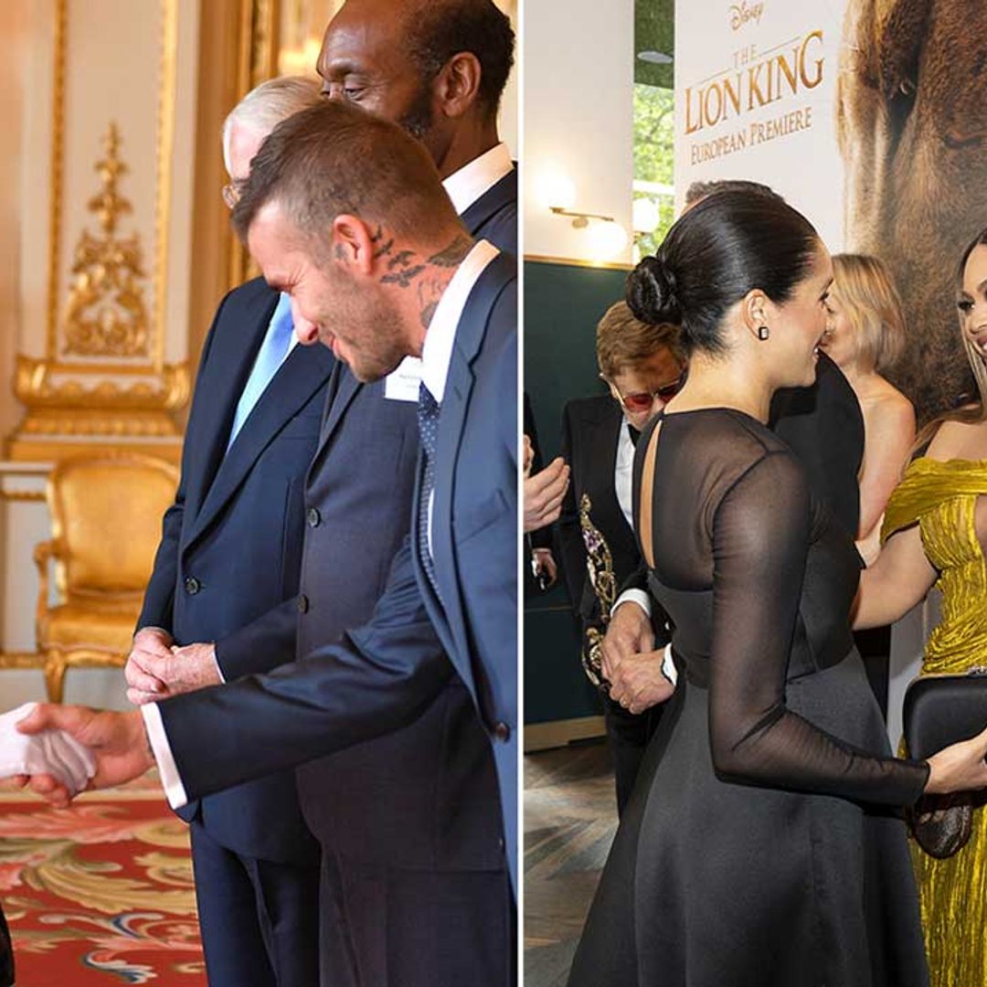 18 times the royals rubbed shoulders with starstruck celebrities
