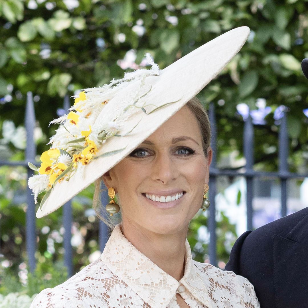 Zara Tindall steals the show in lacy fit-and-flare dress at Royal Ascot