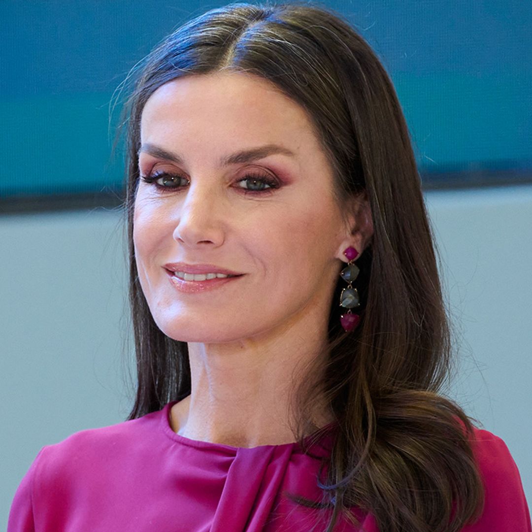 Queen Letizia recycles favourite pleated skirt which is still flying off the shelves