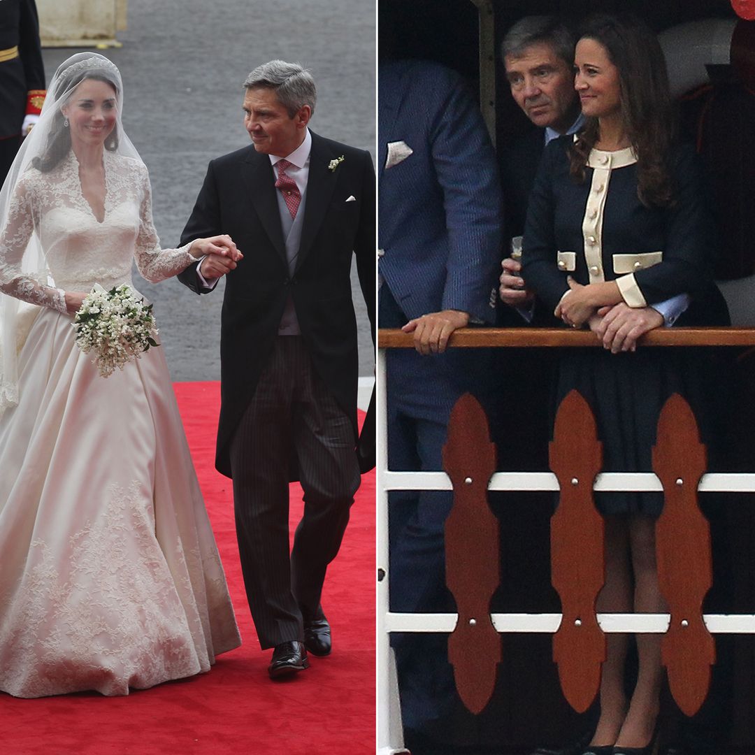Michael Middleton's bond with Kate, Pippa and James  in 15 sweet photos