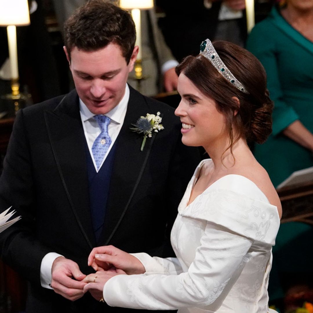 Princess Eugenie shares rare close-up of sentimental wedding ring from the Queen