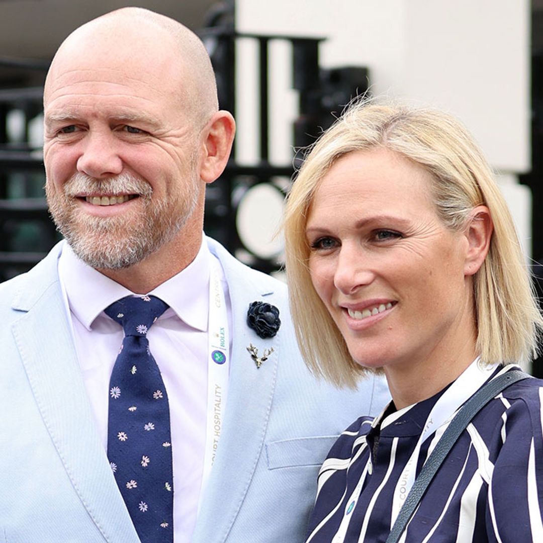 Zara Tindall dazzles in leather mini shorts as she and Mike celebrate Storm Keating's 40th birthday