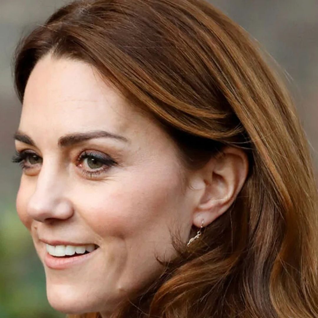 Kate Middleton rocks £1,500 diamond earrings with stunning bold coat dress