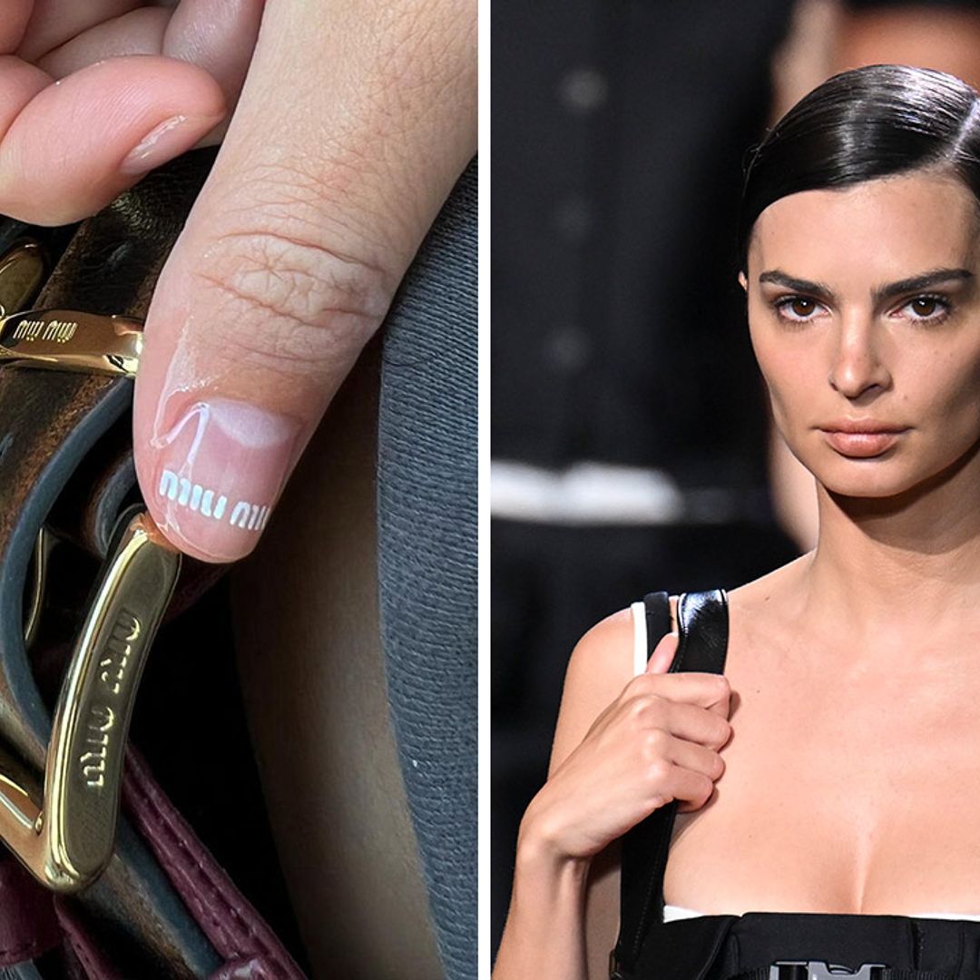 Emily Ratajkowski just revealed the ultimate manicure trend at Miu Miu 