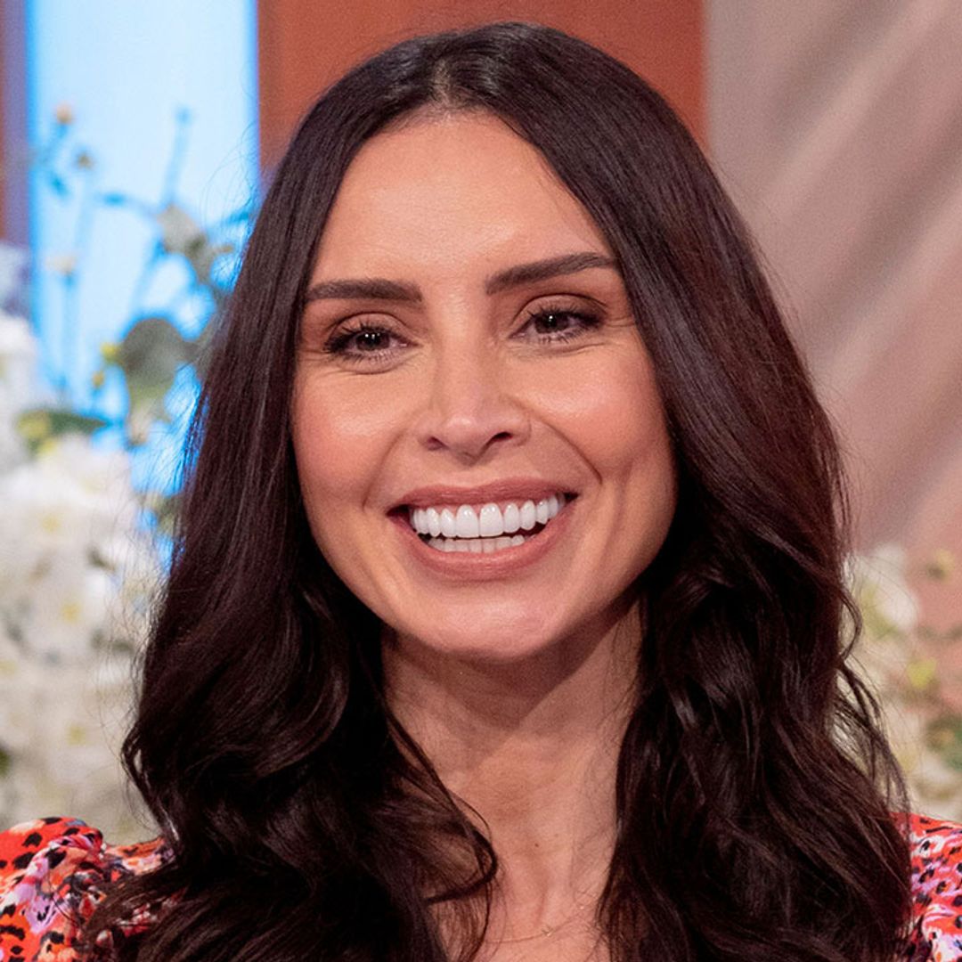 Christine Lampard wows in knitted bodycon dress - and it's so flattering
