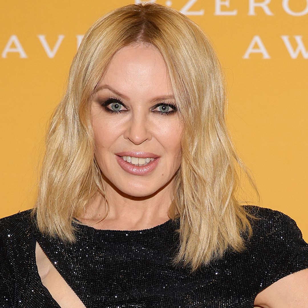 Kylie Minogue causes a stir as she poses in flirty new picture